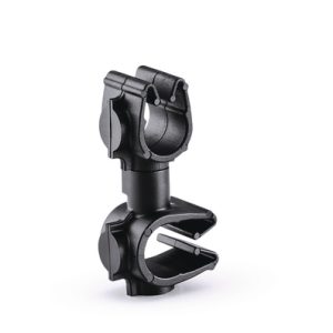 Cable clip with pipe/tube holder, Dmin=8.0mm, Dmax=10.0mm, nom⌀=9.0 mm, nom⌀2=7.0 mm