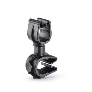 Cable clip with pipe/tube holder, Dmin=8.0mm, Dmax=10.0mm, nom⌀=9.0 mm, nom⌀2=8.0 mm