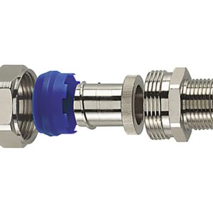 Fitting for spiral-reinforced conduits, nom?50mm, M50, metal, 1pc.