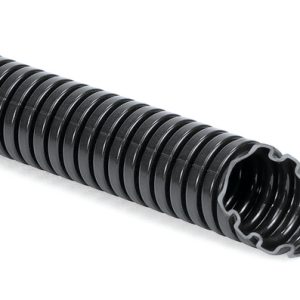 Corrugated tubing, fatigue resistant, nom?13mm, OD=13.0mm, ID=9.8mm, black, 50m