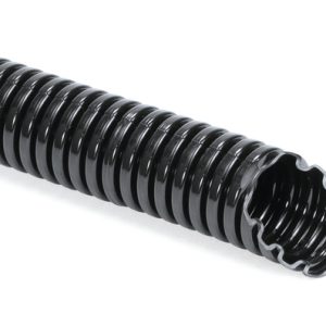 Corrugated tubing, nom?8.5mm, OD=11.7mm, ID=8.4mm, black, 50m