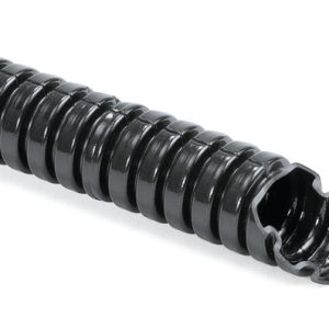 Corrugated tubing, weight saving, nom?16mm, OD=15.8mm, ID=12.0mm, grey, 50m