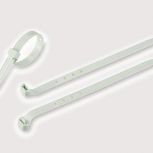 Releasable cable tie, 250x12.7mm, ?21.5-66mm, 225N, beige, 20pcs.