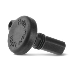 Cable grommet, black, 100pcs.