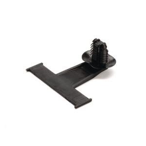 Bundling clip for hole (oval), L=50.0mm, SO=20.0mm, black, 3000pcs.