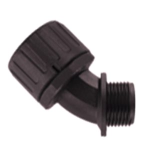Fitting, nom?42mm, black, 2pcs.