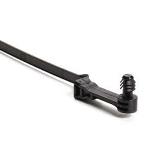 Fixing tie for hole (round), ⌀2.0-50.0mm, black, 500Carton