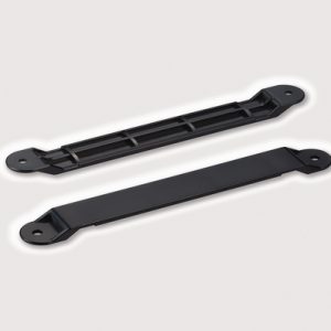 Cable tie mount for screw fixation, ?4.9 mm, ?M4, M4 Screw, black, 25pcs.