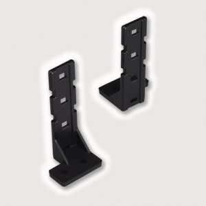 Cable tie mount for screw fixation, Wmax=5.6mm, ?4.2 mm, ?M4, M4 Screw, black, 25pcs.