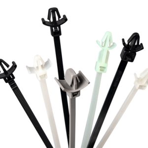Fixing tie for hole (round), ?1.5-35.0mm, black, 500pcs.