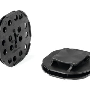 Cable tie mount for adhesive use, Wmax=13.0mm, black, 100Bag