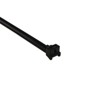 Cable tie not serrated vibration absorbing, 210.0x8.0mm, ?8.0-47.0mm, black, 50pcs.