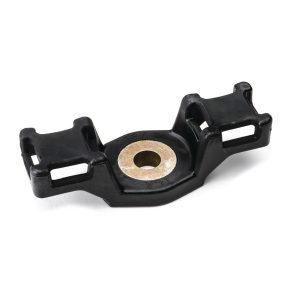 Cable tie mount for screw fixation, Wmax=12.7mm, ?10.29 mm, ?10.3 mm, 3/8" (M10) Screw, black, 100pcs.