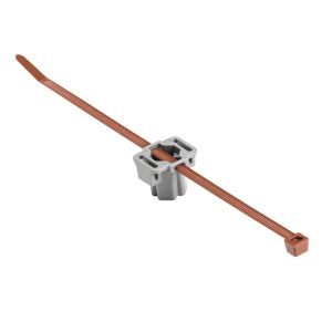 Fixing tie for stud, ⌀4.0-50.0mm, brown/grey, 3000pcs.