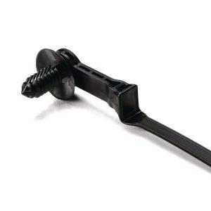 Fixing tie for hole (round), ⌀1.6-50.0mm, black, 3000pcs.