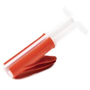 Braided sleeving, nom?6.4mm, ?6.4mm, orange, 1