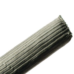 Braided sleeving, nom?44.4mm, ?38.1-50.8mm, green, 30.48m