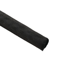Braided sleeving, nom⌀50.8mm, ⌀2.54-50.8mm, black, 15.24m