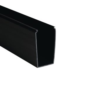 Wiring duct, 50.8x103.4mm, L=1.83m, black, 18.3m