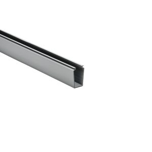 Wiring duct, 25.4x52.6mm, L=1.83m, grey, 36.58m