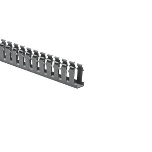 Wiring duct, 25.4x52.6mm, L=1.83m, grey, 9.14m