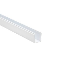 Wiring duct, 38.1x52.6mm, L=1.83m, white, 36.58m
