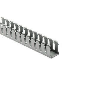 Wiring duct, 38.1x52.6mm, L=1.83m, grey, 9.14m