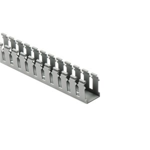 Wiring duct, 38.1x52.6mm, L=1.83m, grey, 36.58m