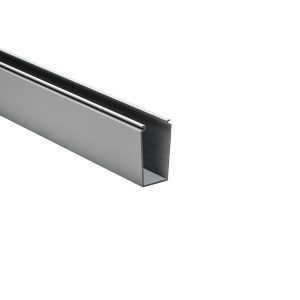 Wiring duct, 38.1x77.9mm, L=1.83m, grey, 18.3m