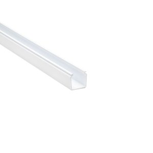 Wiring duct, 38.1x39.9mm, L=1.83m, white, 36.58m