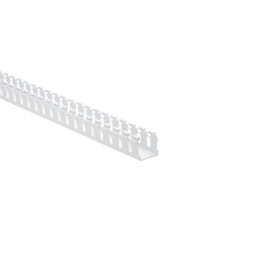 Wiring duct, 38.1x39.9mm, L=1.83m, white, 36.58m