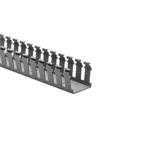 Wiring duct, 50.8x52.6mm, L=1.83m, grey, 36.58m