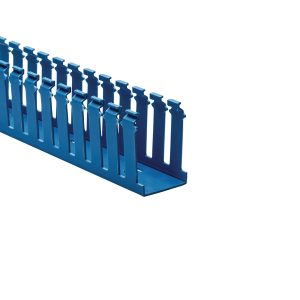 Wiring duct, 50.8x77.90mm, L=1.83m, blue, 18.3m