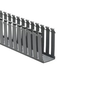 Wiring duct, 50.8x103.4mm, L=1.83m, grey, 18.3m
