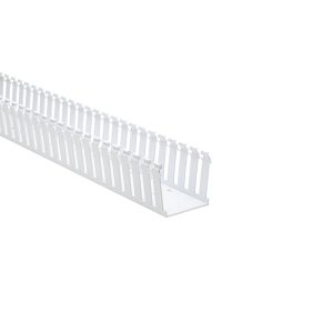 Wiring duct, 76.2x77.9mm, L=1.83m, white, 18.3m
