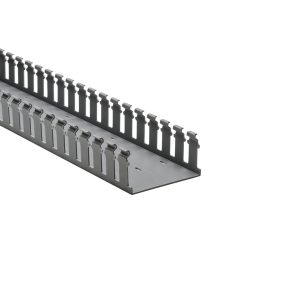 Wiring duct, 101.6x52.6mm, L=1.83m, grey, 36.6m