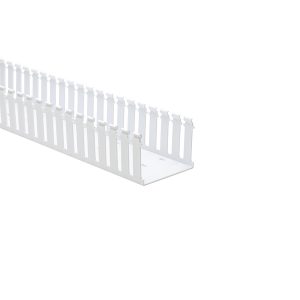 Wiring duct, 101.6x77.9mm, L=1.83m, white, 36.6m