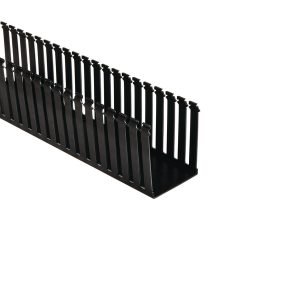Wiring duct, 101.6x128.8mm, L=1.83m, black, 18.30m