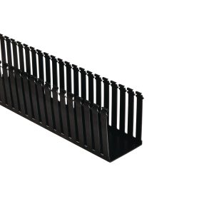 Wiring duct, 101.6x128.8mm, L=1.83m, black, 18.30m