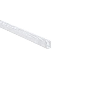 Wiring duct, 25.4x39.9mm, L=1.83m, white, 36.58m