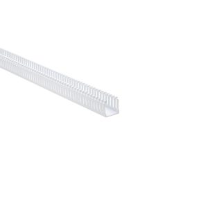 Wiring duct, 38.1x39.9mm, L=1.83m, white, 36.58m