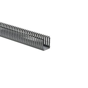 Wiring duct, 38.1x52.6mm, L=1.83m, grey, 36.58m