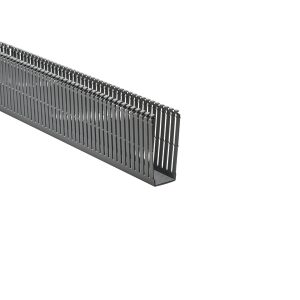 Wiring duct, 38.1x103.4mm, L=1.83m, grey, 18.3m