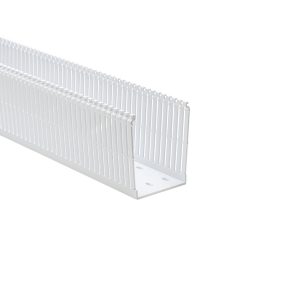 Wiring duct, 76.2x103.4mm, L=1.83m, white, 9.14m