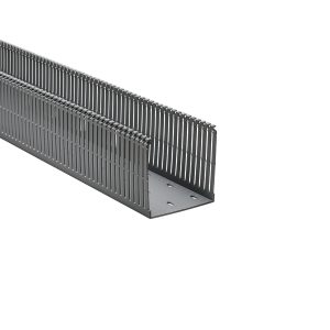 Wiring duct, 101.6x103.4mm, L=1.83m, grey, 9.14m