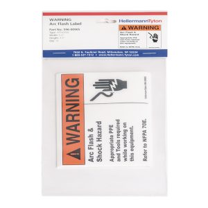 Solar label, pre-printed, orange, 95.25x127.0mm, 10pcs.