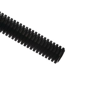 Corrugated tubing, nom?16.00mm, OD=21.26mm, ID=16.23mm, black, 1676.40m
