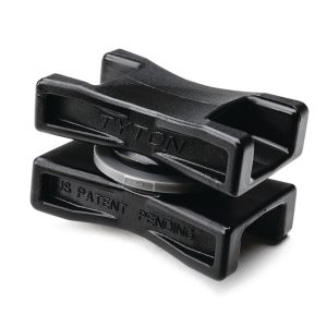 Cable tie mount for cable bundles, Wmax=12.7mm, black, 50pcs.