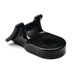Cable tie mount for screw fixation, Wmax=12.7mm, ?8.31 mm, ?8.0 mm, 5/16" (M8) Screw, black, 500pcs.