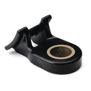 Cable tie mount for screw fixation, Wmax=12.7mm, ?12.7 mm, ?12.0 mm, 1/2" (M12) Screw, black, 500pcs.